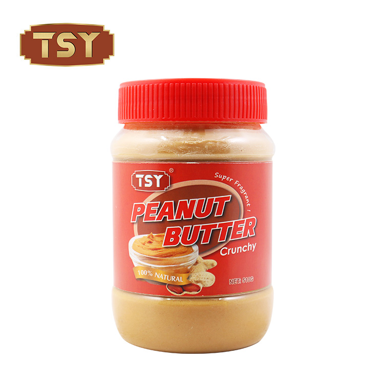510g Family Packs Low Sugar Brown Crunchy Peanut Butter